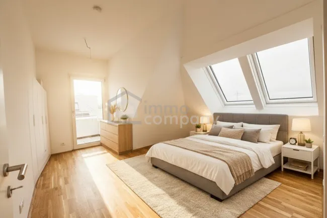 DG-WOHNUNG MIT TERRASSE | KLIMA | NAHE U2 | MÜHLWASSER | GARAGE OPTIONAL - Titelbild