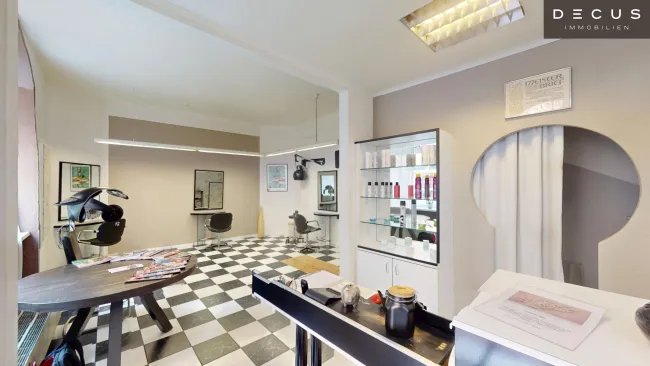 | VERMIETETER FRISEURSALON | TOP LAGE | BESTANDSFREI MÖGLICH | - Bild