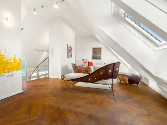 Exklusive 5-Zi Dachgeschosswohnung mit Terrasse & 2 Bädern im 1020 Wien – neuwertig! - Bild