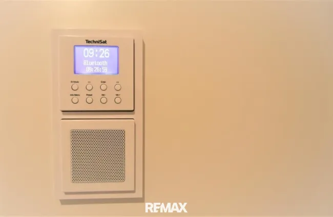 Radio im Badezimmer