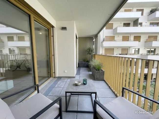 Moderne 1-Zimmer-Wohnung mit Loggia und Einbauküche in 1200 Wien - Titelbild