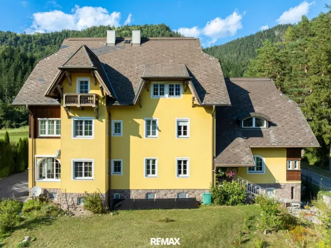 Sonnige Südfassade