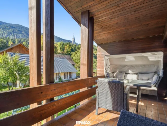 Gemütlicher Balkon