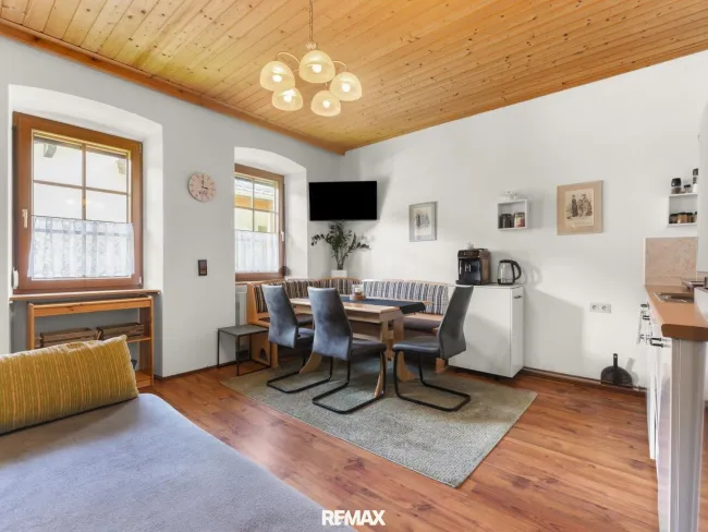 Küche in der Ferienwohnung