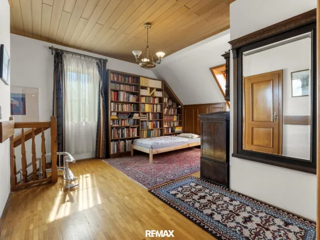 Raum zum Relaxen und Lesen