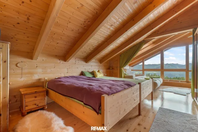 Schlafzimmer mit Traumblick