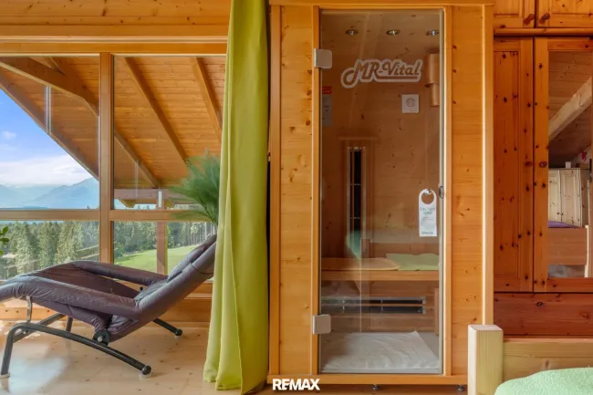 Wellness mit Infrarotkabine