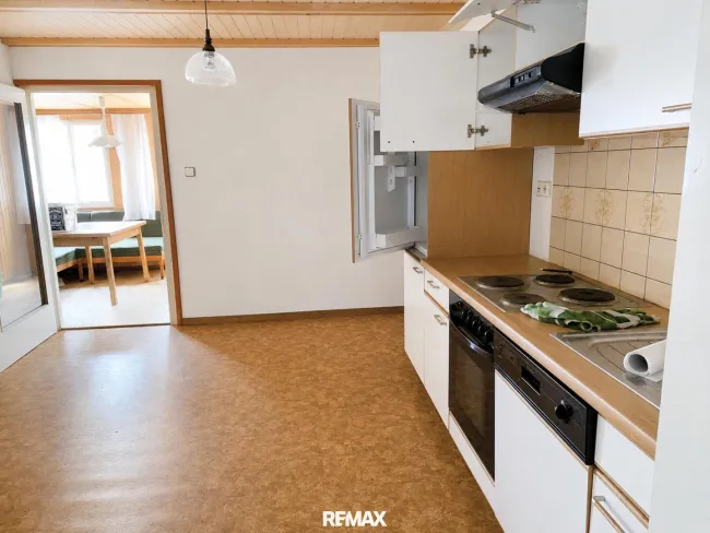Küche mit Wohnraum