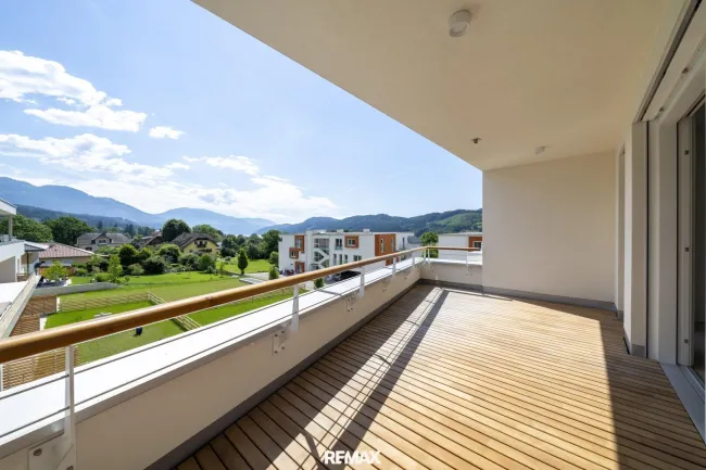 Herrlicher Ostbalkon
