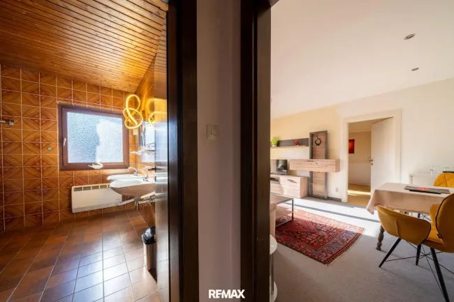 Apartment mit Badezimmer