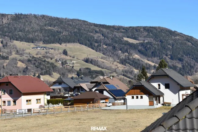 Blick vom Balkon im OG