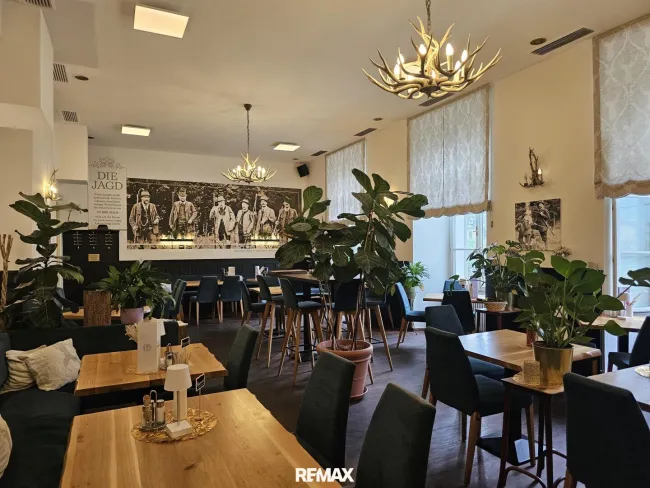 Stilvolle Einrichtung im Restaurant "Jagdstube"