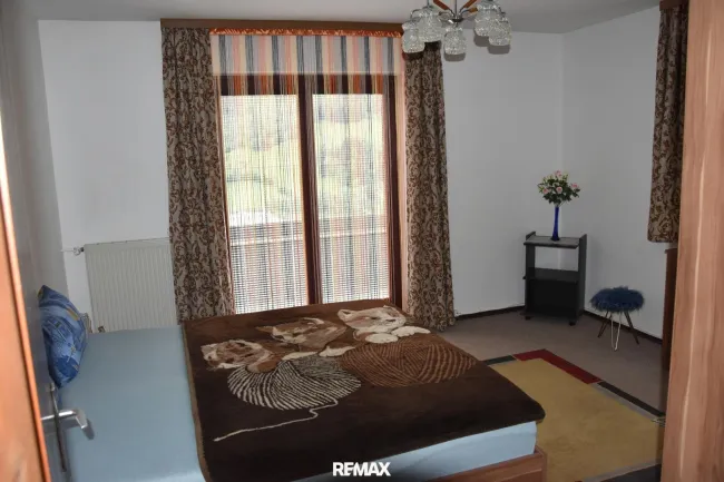 Schlafzimmer mit Balkon