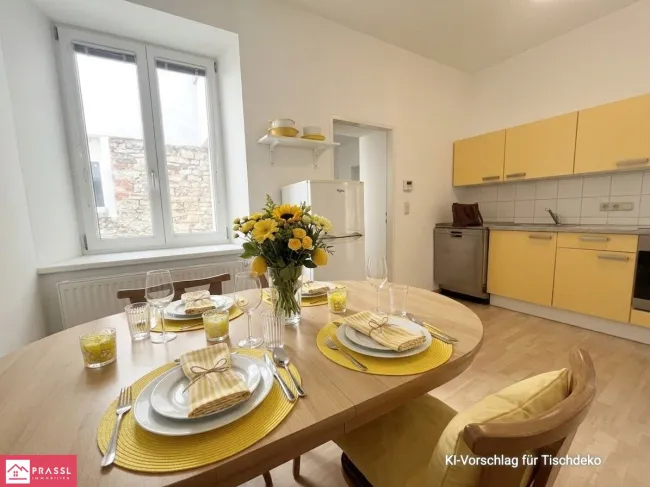 #Möbliertes Appartement #Zentrum von Leoben #Terrasse #Jetzt mieten und einziehen! - Titelbild