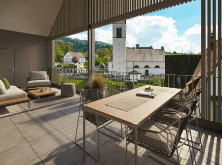 Exklusives Penthouse mit beeindruckender Aussicht in Wolfurt