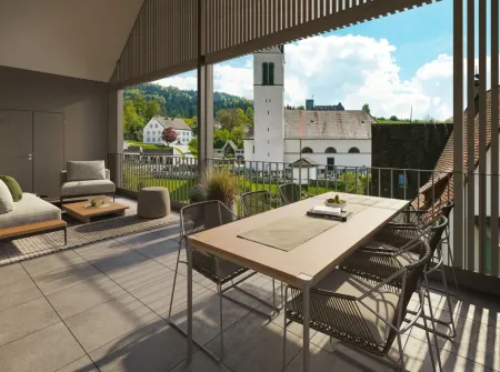 Exklusives Penthouse mit beeindruckender Aussicht in Wolfurt