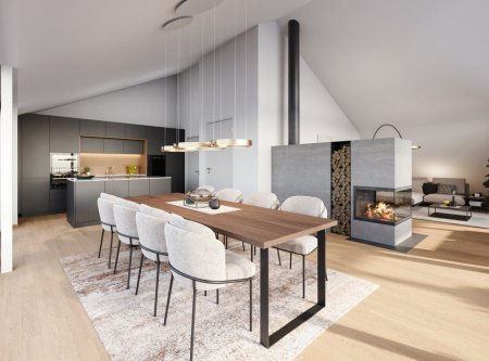 Exklusives Penthouse mit beeindruckender Aussicht in Wolfurt