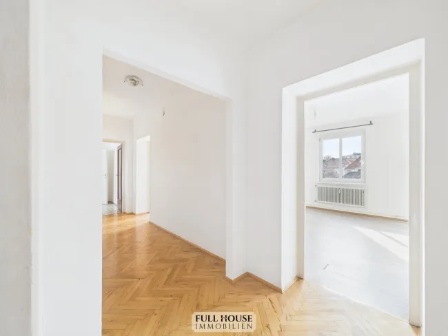 P8 Klagenfurt Living – Großzügige 5,5-Zimmer-Wohnung im Zentrum von Klagenfurt (renovierungsbedürftig) - Bild