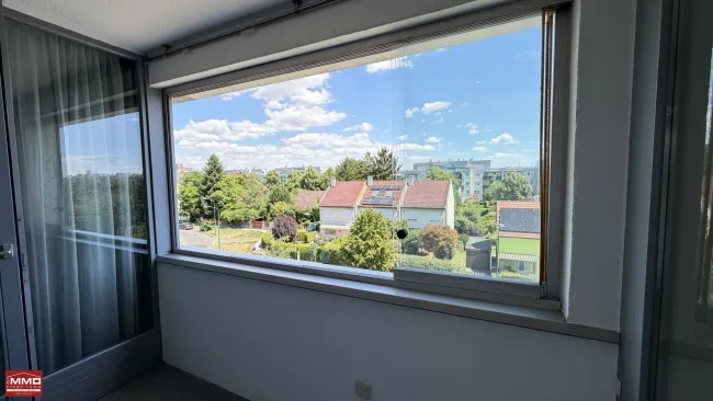 Wohnen im Grünen nahe dem Marchfeldkanal – 3-Zimmer-Eigentumswohnung mit verglaster Loggia - Titelbild