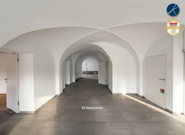 zentraler Empfangsraum