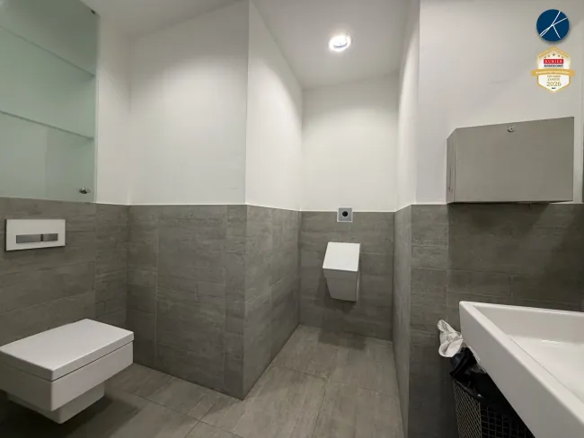 Moderne Toilettanlagen