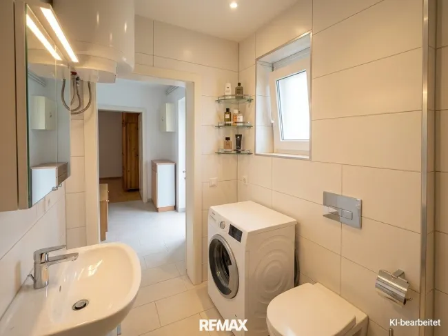 Modernisiertes Badezimmer