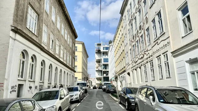 Westbahnhof Nähe: Büro mit Loggia - Bild