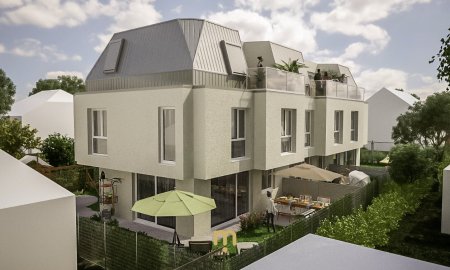 Schlüsselfertiges Endreihenhaus mit Pool, Sauna & Dachterrasse – modernes Wohnen in Bestlage