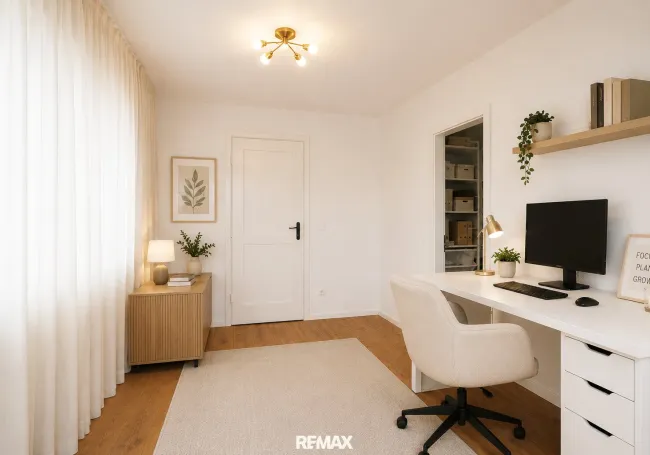 Arbeitszimmer (virtuell eingerichtet)