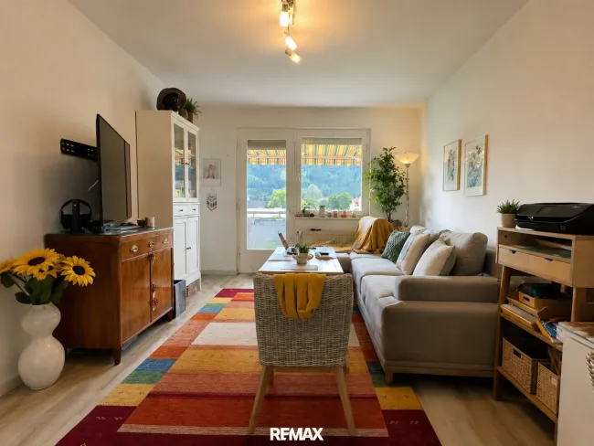 ***Gepflegte Erdgeschoßwohnung mit Balkon in ruhiger Grünlage von St. Marein im Mürztal*** - Titelbild