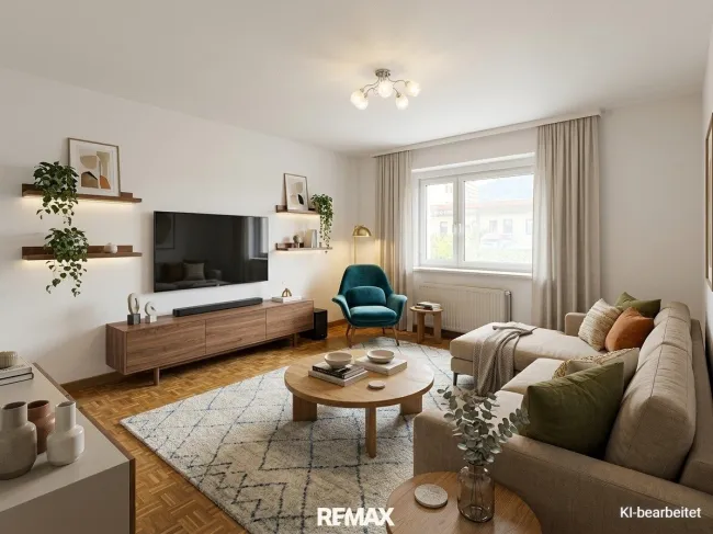 Helle 3-Zimmer-Wohnung in beliebter Wohnlage – Frisch renoviert & nur € 550,- inkl. Betriebskosten! - Bild