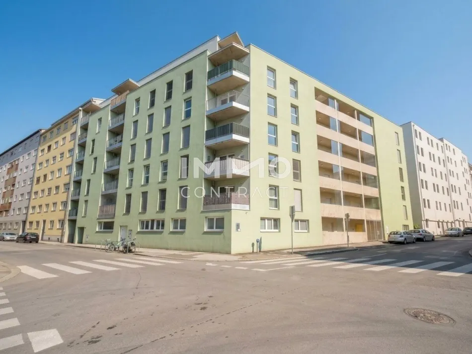 Gerförderte 3 Zimmer Wohnung mit Balkon in Innenhoflage (getrennt begehbar) | Idlhofgasse 48, Top 21 - Titelbild