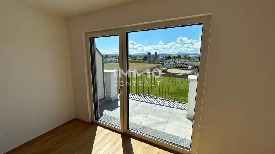 3-Zimmer Neubau großzügigen Außenbereich und Ausblick - Bild