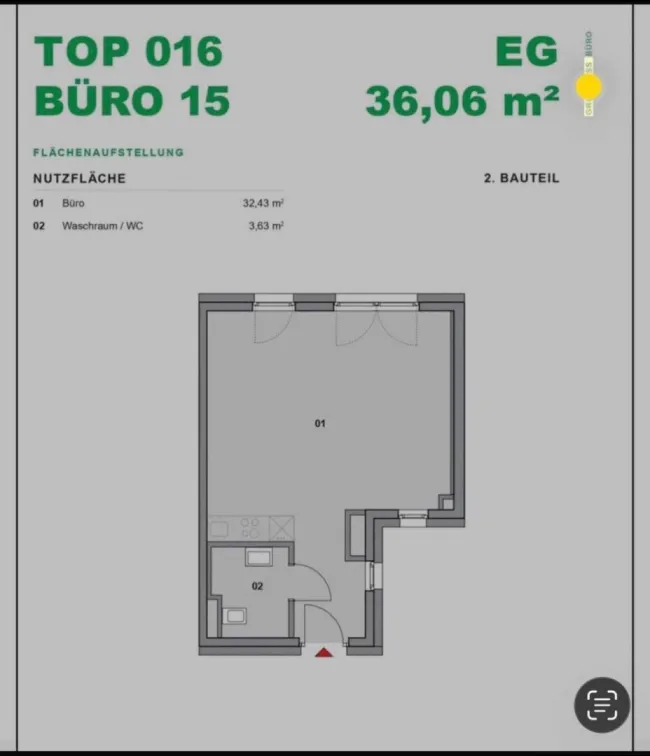 Büro/Praxis mit Tiefgaragenplatz im Neubau! - Titelbild