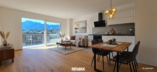 ERSTBEZUG - Exklusive 3-Zi-Neubauwohnung mit Sonnenbalkon in Mondsee-Tiefgraben - Titelbild
