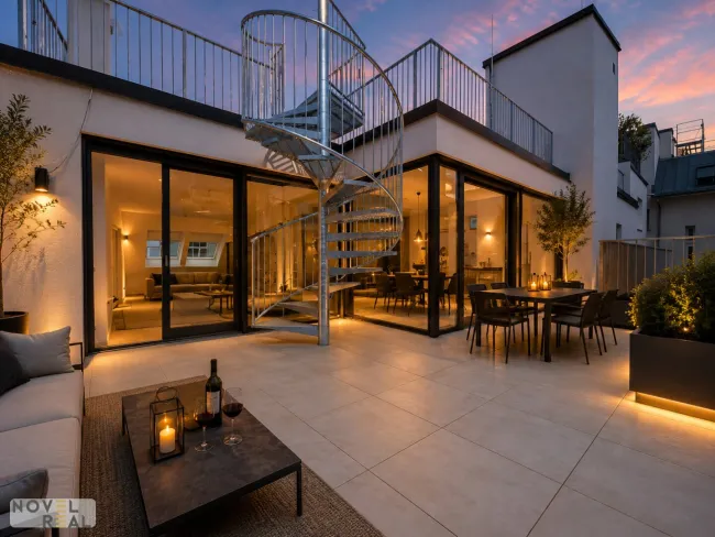 Eine neue Ikone exklusiven Wohnens – Soeben vollendetes Luxus-Penthouse mit spektakulärer Dachterrasse - Titelbild