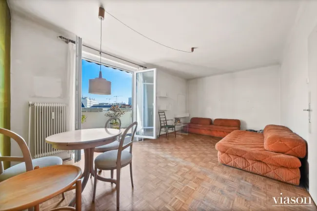 Zimmer Richtung Lessinggasse