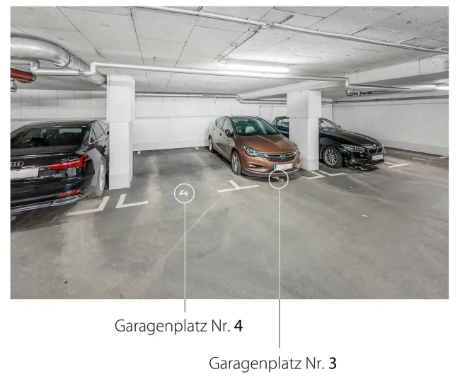 Garagenplätze Nr. 3 & Nr. 4
