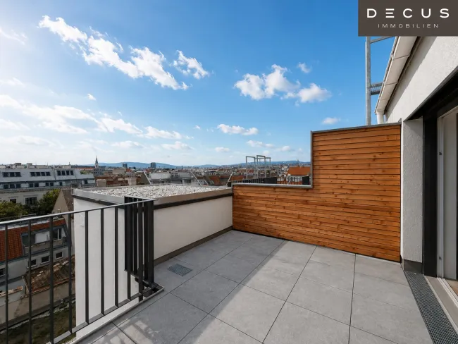 | 3 ZIMMER WOHNUNG | STILVOLLE MAISONETTE | GROSSZÜGIGE TERRASSE | TOLLER WEITBLICK | MEIDLING | - Bild