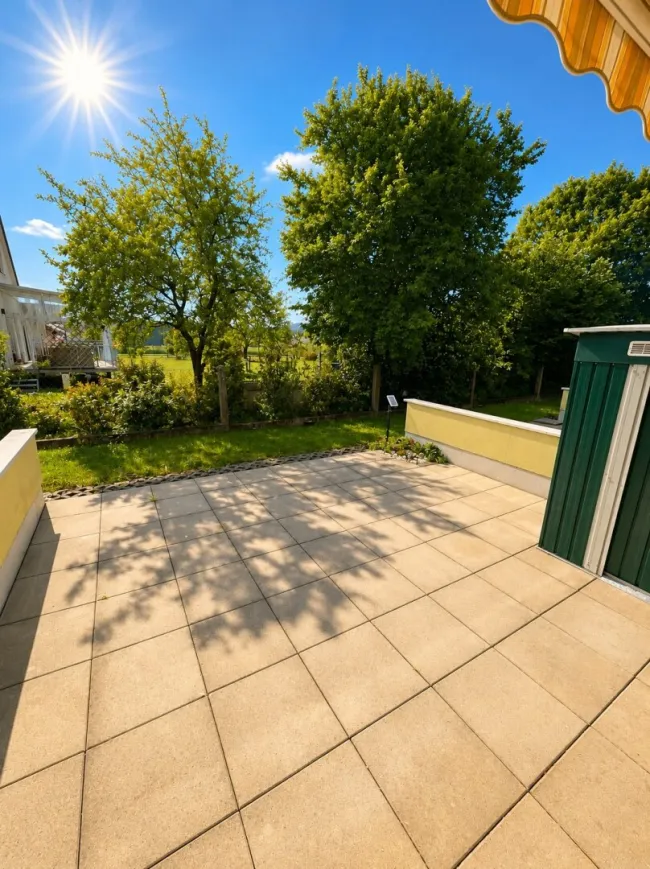 Traumhafte Gartenwohnung mit Sonnen-Terrasse – Ruhige Top-Lage nahe Magna Steyr | Tiefgarage | TOP Preis - Bild