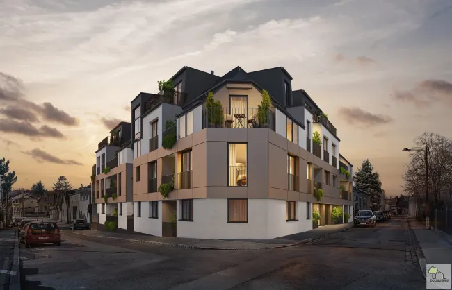 KEIN RISIKO !! JETZT KAUFEN UND BEI FERTIGSTELLUNG ZAHLEN !! BLOOM- EIN NEUES PROJEKT IN STAMMERSDORF- JETZT DIE BESTE WOHNUNG SICHERN! - Titelbild