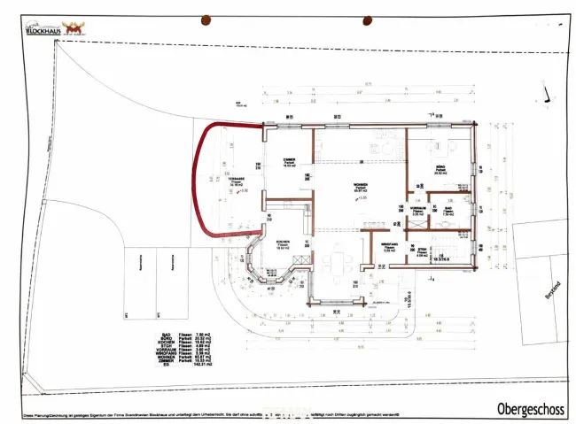 Plan Obergeschoss-Erdgeschoss