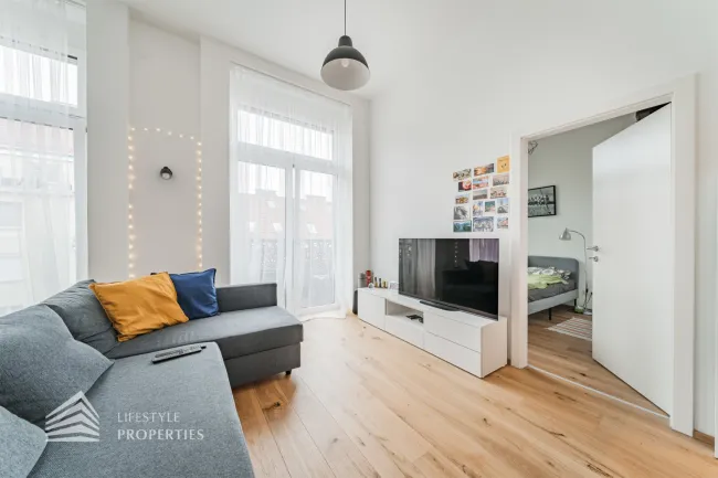Entzückende 2-Zimmer Wohnung mit Balkon, Nähe Matzleinsdorferplatz - Bild