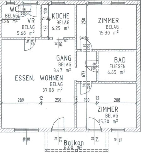 Großzügige und helle 3-Zimmer-Whg