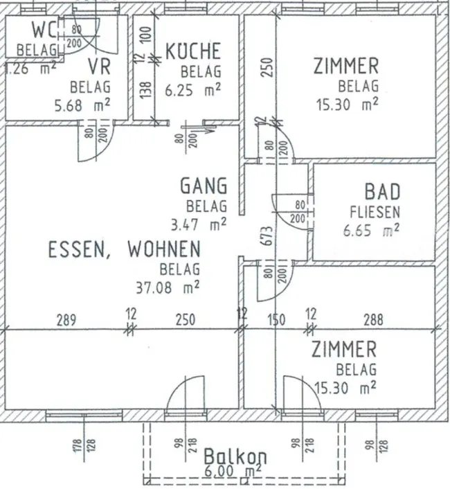 Großzügige und helle 3-Zimmer-Whg - Bild