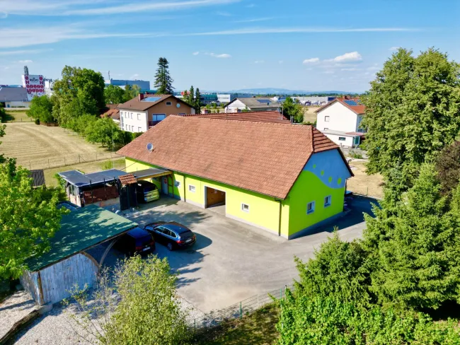 TOP-INVESTITION: Einzigartiges XL-Areal in Marchtrenk – Ideal für Bauträger, Handwerker & Individualisten! - Titelbild