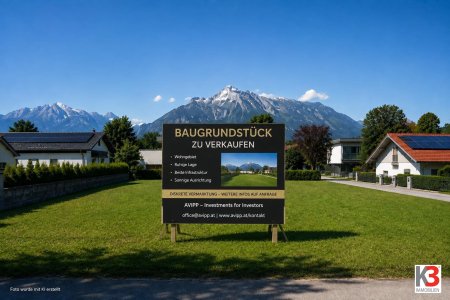 K3 - Günstige BAUPARZELLE mit Bestandsobjekt im Salzburger VILLENVIERTEL