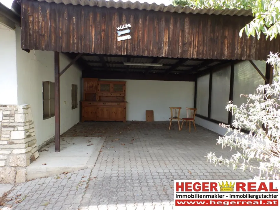 EINFAMILIENHAUS - NEBENGEBÄUDE mit GARAGE - ECKGRUNDSTÜCK 846m² - Bild