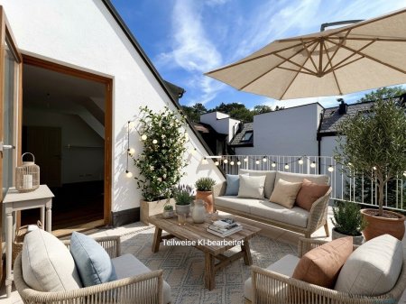 ⭐ Charmante DG-Wohnung mit großer Terrasse & Grünblick