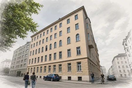 TOPLAGE/Erstbezug/Baubeginn - Schöne 2,5 Zimmer Altbauwohnung (Top 10)